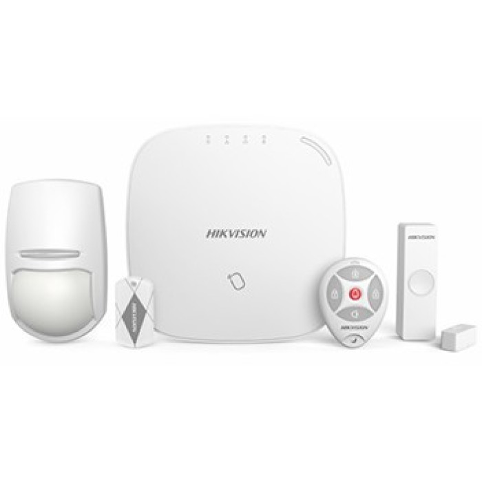Комплект бездротової сигналізації з брелоком і картою (868 MHz) Hikvision DS-PWA32-NKGT
