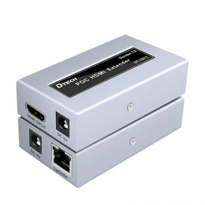 Подовжувач HDMI сигналу по крученій парі Dtech DT-7073