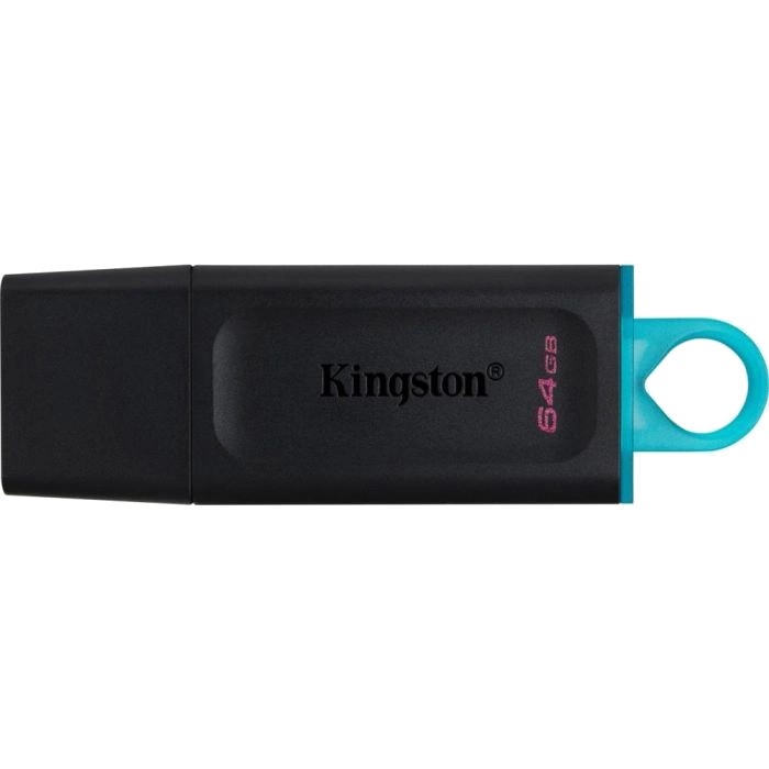 USB флеш накопичувач Kingston 64GB USB3.2 Gen 1 DataTraveler Exodia (Black + Teal)