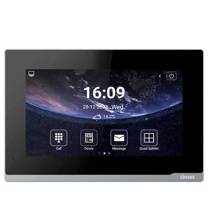 Відеодомофон з Wi-Fi Dnake E416W 7