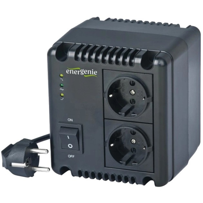 Автоматичний регулятор та стабілізатор EnerGenie EG-AVR-1001 220В 1000 ВА