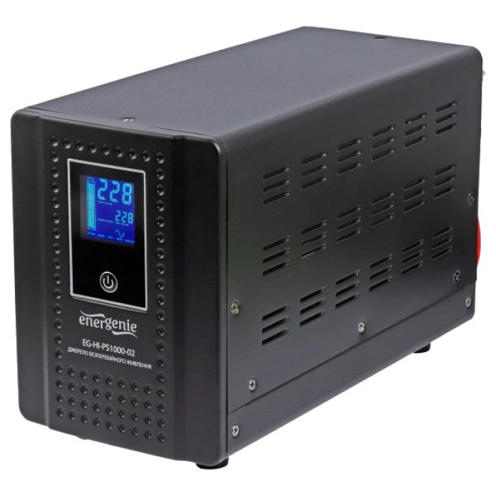 Джерело безперебійного живлення під акумулятор EnerGenie EG-HI-PS2000-02 2000ВA чиста синусоїда