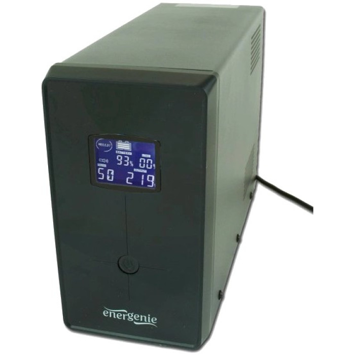 Джерело безперебійного живлення EnerGenie EG-UPS-033 1200ВA апроксимована синусоїда