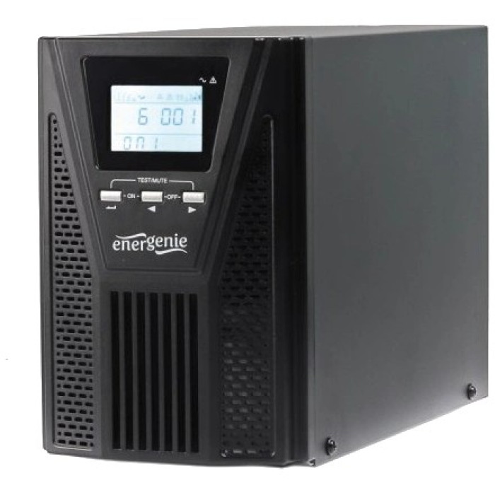 Джерело безперебійного живлення під акумулятор EnerGenie EG-UPSO-1000 1000ВA чиста синусоїда