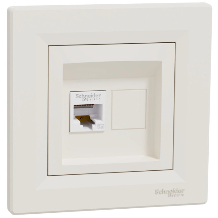 РОЗЕТКА КОМП'ЮТЕРНА RJ45 UTP КАТ. 5Е Schneider Electric Asfora EPH4300123