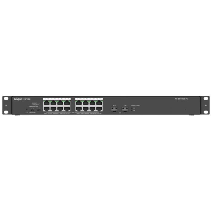 Комутатор 18 портів некерований Ruijie Reyee RG-ES118GS-P-L PoE