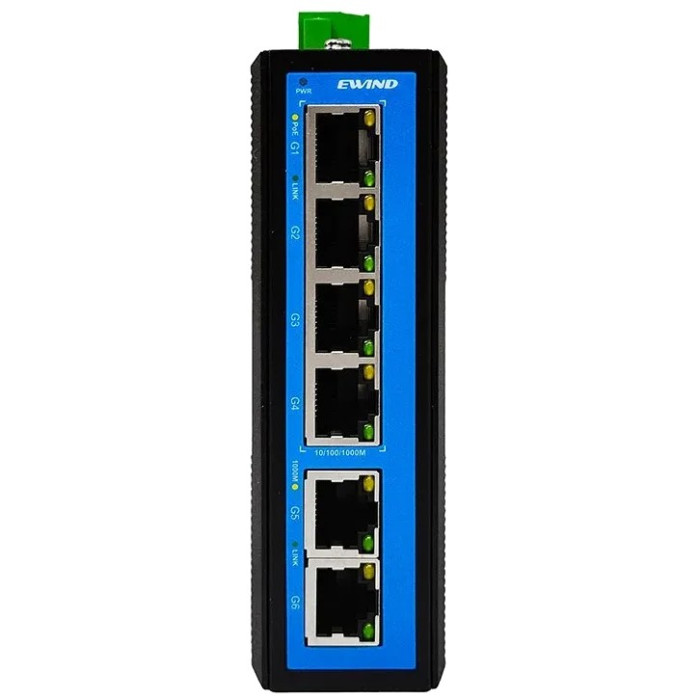 Комутатор 6 портів некерований Ewind EW-PIS1806GE