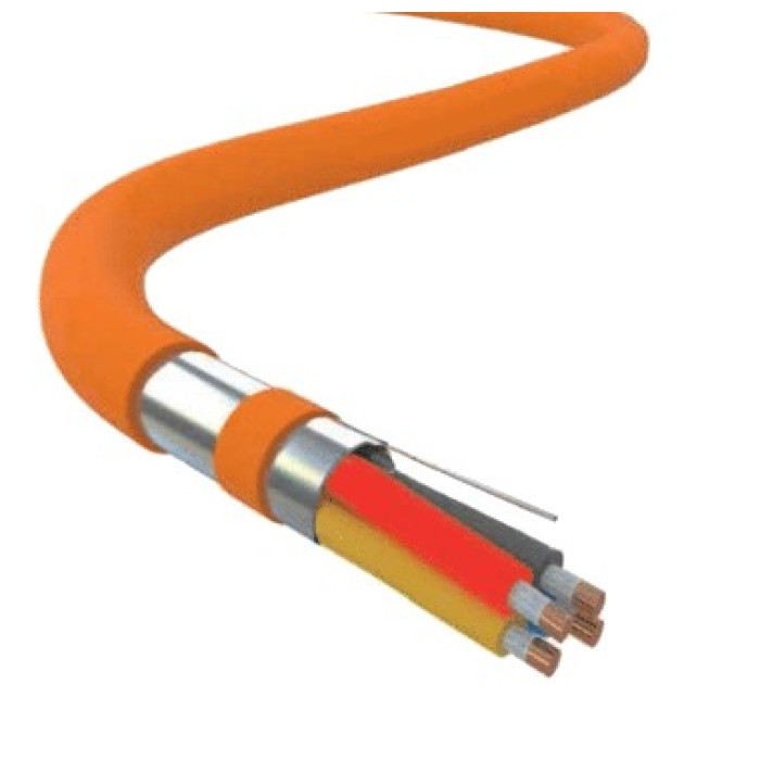 Кабель УкрПожКабель JE-H(St)H FE180 / E30 1x2x0,8 (бухта 100м.)