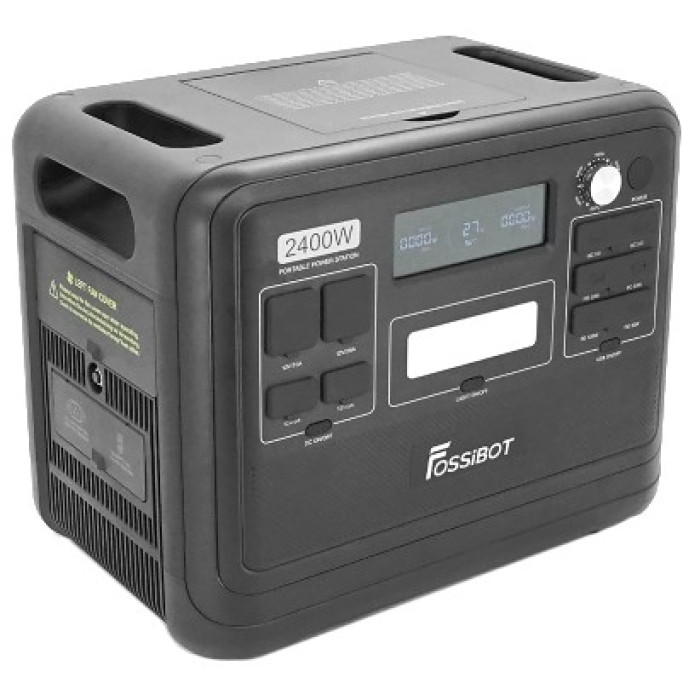 Портативний зарядний пристрій FOSSiBOT F2400 2200W/2048Wh MPPT 500W LiFePO₄