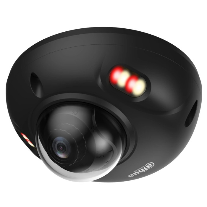 IP відеокамера Dahua Dahua DH-IPC-HDBW3649F-AS-IL-Black 6МП (2.1мм) з мікрофоном