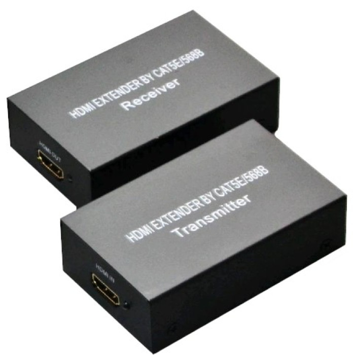 Комплект-передавач + приймач HDMI-LAN 60 м