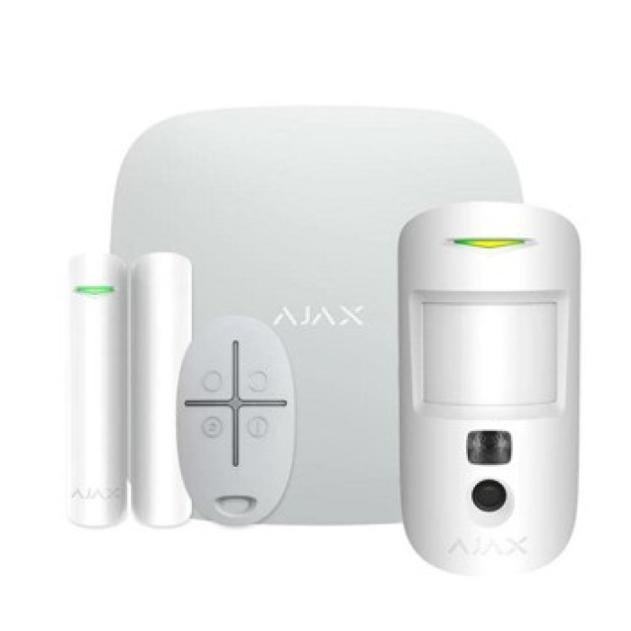 Комплект Ajax HubKit 2 white EU бездротової сигналізації