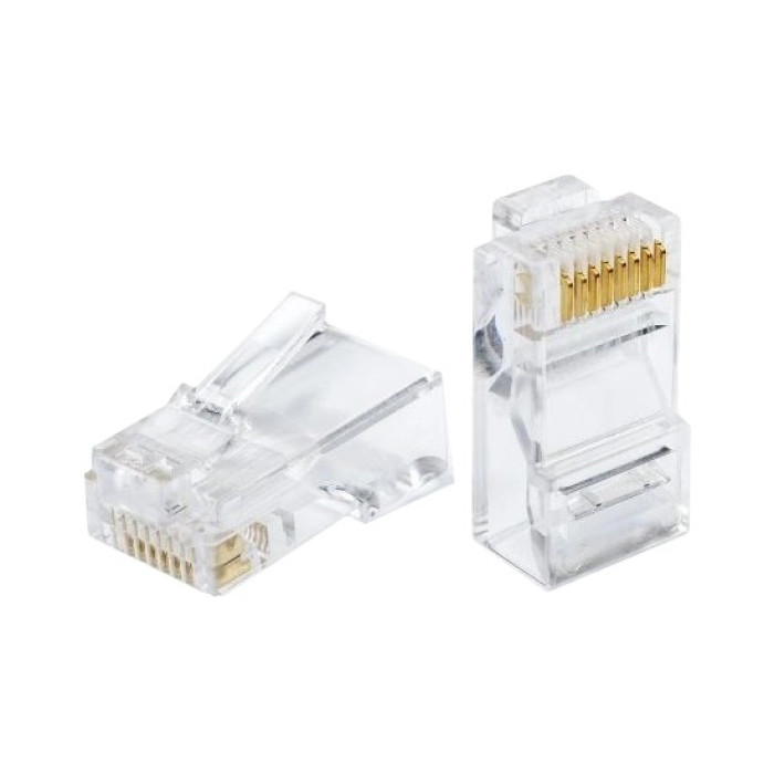 Конектор RJ45 кат.6 8P8C 50 мк упаковка 100 шт. Hypernet P88U-C6
