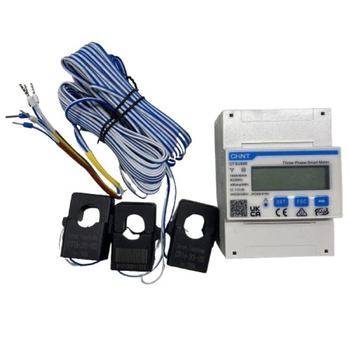 Лічильник HYXiPOWER HYXiPower DTSU666-TP-100A Three Phase Meter 100A