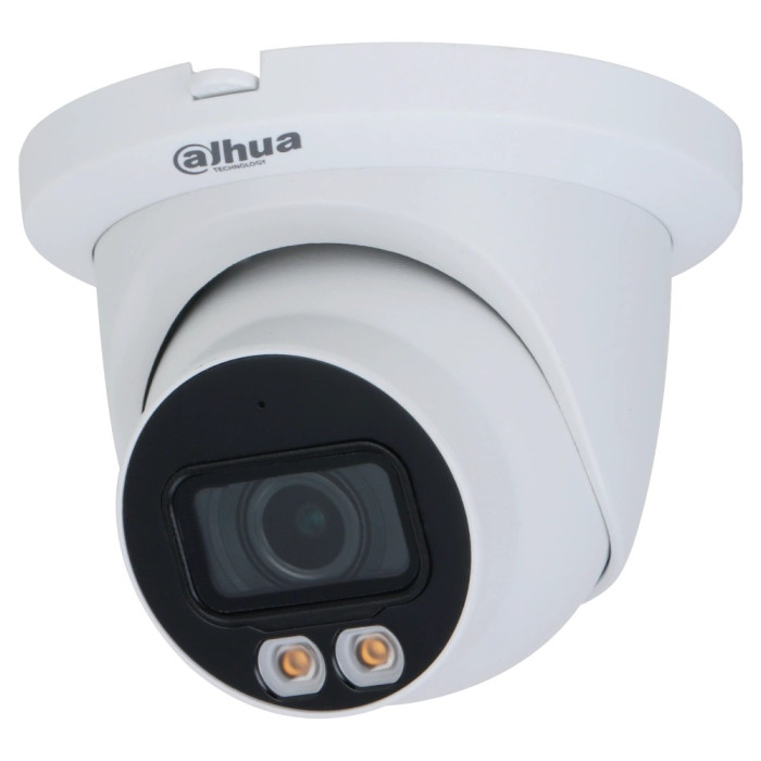 4 МП WizMind із білим LED світлом і мікрофоном Dahua DH-IPC-HDW5449TM-SE-LED (3.6мм)