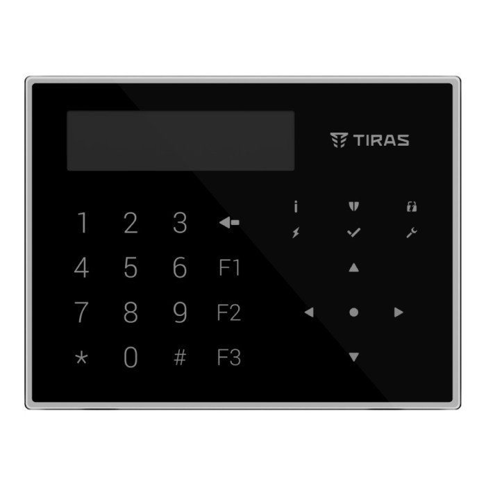 Клавіатура Тірас Tiras K- GLCD (black)