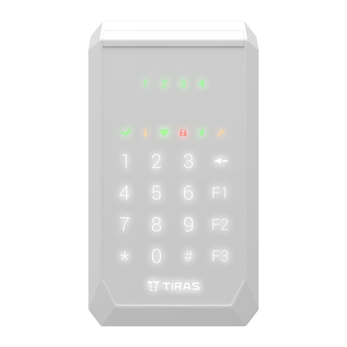 Клавіатура Тірас Tiras K-PAD4 (white)