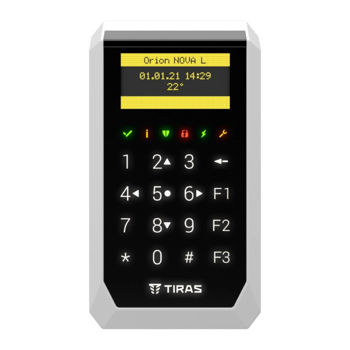 Сенсорна OLED клавіатура Тірас Tiras K-PAD OLED