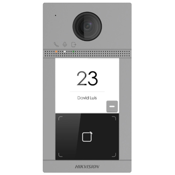 2 Мп IP-виклична панель IP65, IK08 з Wi-Fi Hikvision DS-KV8113-WME1(C)