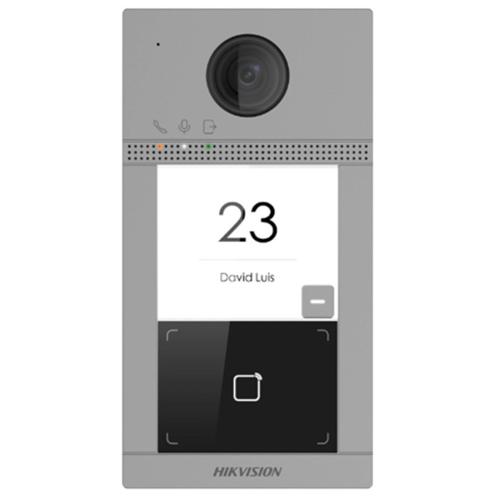 2 Мп IP-виклична панель IP65, IK08 з Wi-Fi Hikvision DS-KV8113-WME1(C)/Flush