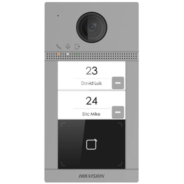 Виклична панель Hikvision Hikvision DS-KV8213-WME1(C) Surface/Europe BV Wi-Fi Mifare IP65, IK08