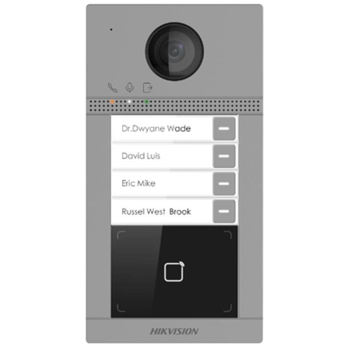 Виклична панель з Wi-Fi Hikvision DS-KV8413-WME1(C)/Flush/Europe BV