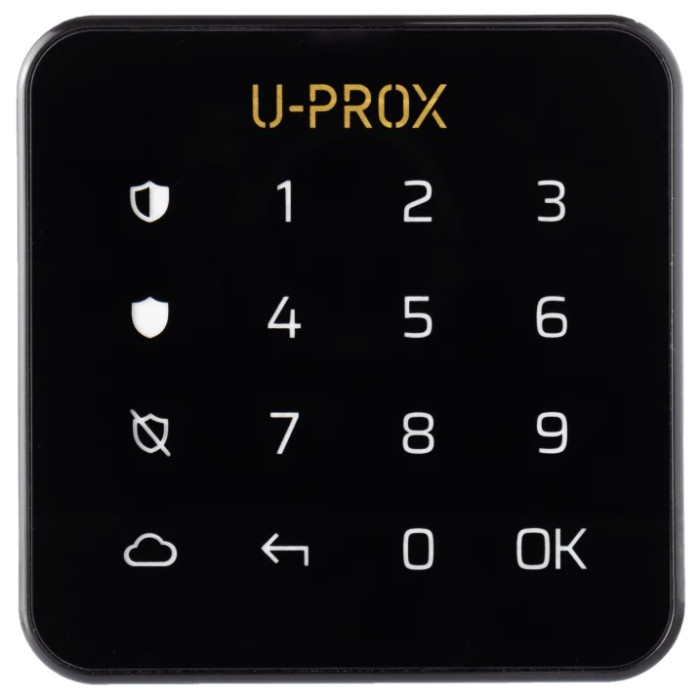 Бездротова сенсорна клавіатура для однієї групи U-Prox Keypad G1 Black