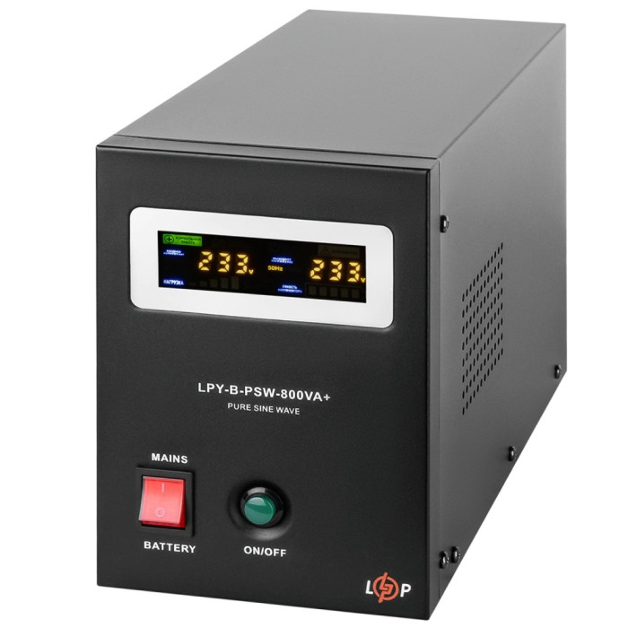 Джерело безперебійного живлення LOGICPOWER LPY-B-PSW-800VA+