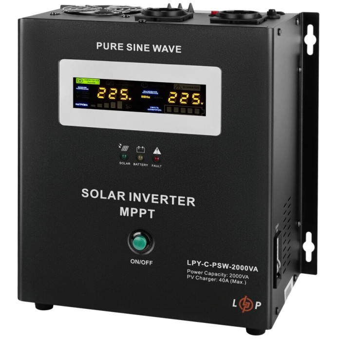 Джерело безперебійного живлення LOGICPOWER LPY-С-PSW-2000VA (1400Вт) MPPT 24В