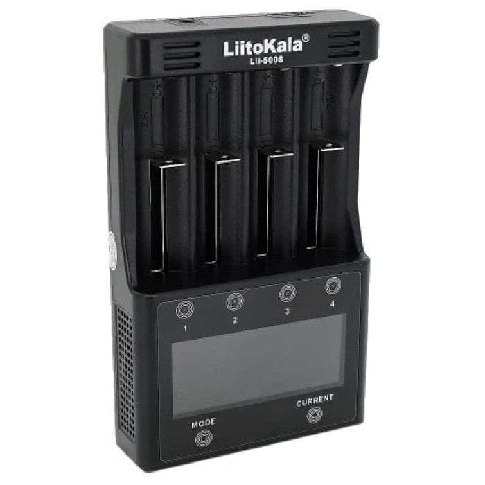 Зарядний пристрій Liitokala lii-500s Li-Ion, Ni-Mh, Ni-Cd 12V DC