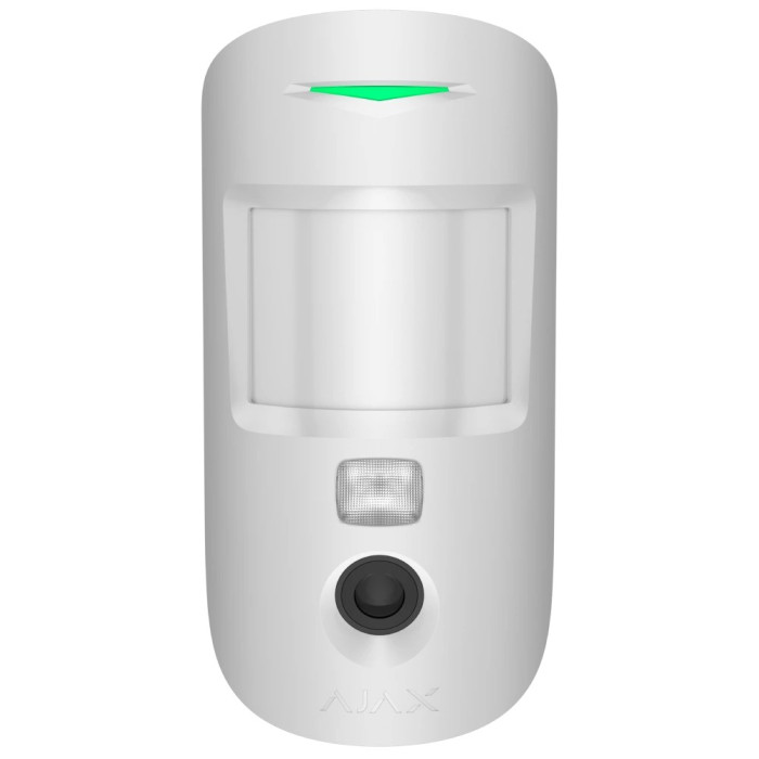Superior MotionCam HD (PhOD) white Jeweller Бездротовий сповіщувач руху з камерою Ajax