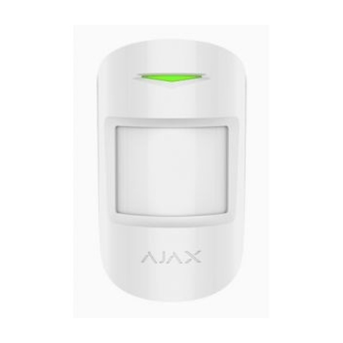 Сповіщувач Ajax MotionProtect Plus (white) руху з мікрохвильовим сенсором