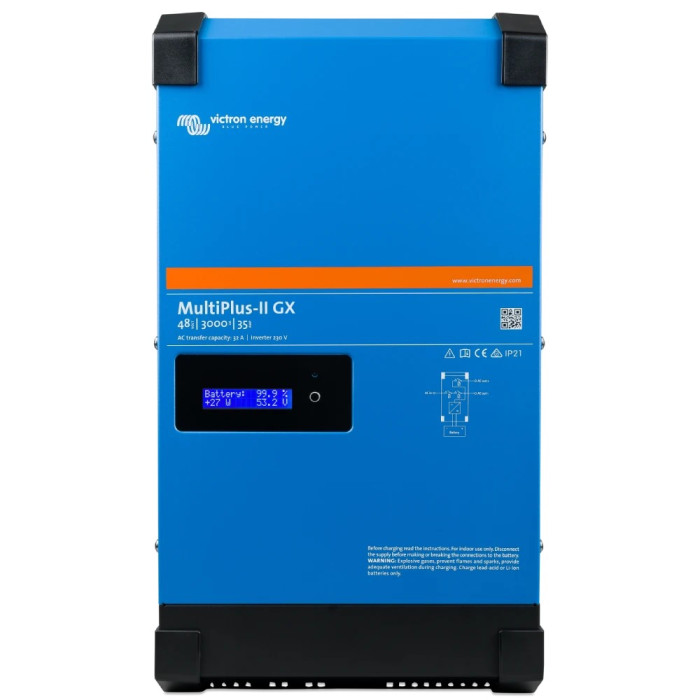 Інвертор Victron Energy MultiPlus-II GX 48/3000/35-32 однофазний чиста си