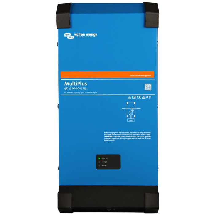 Інвертор Victron Energy MultiPlus 48/2000/25-32 однофазний чиста синусоїд