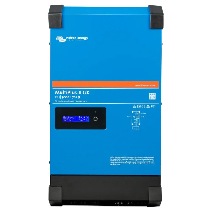 Інвертор Victron Energy VictronEnergy MultiPlus-II 24/3000/70-32 GX 230V однофазний чист