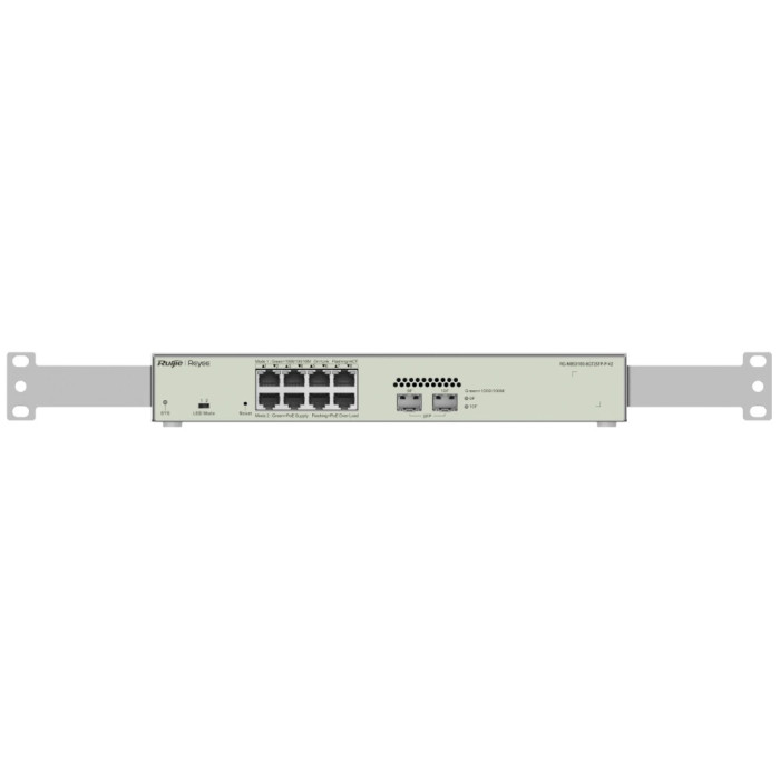Комутатор 10 портів керований Ruijie Reyee RG-NBS3100-8GT2SFP-P V2 POE L2