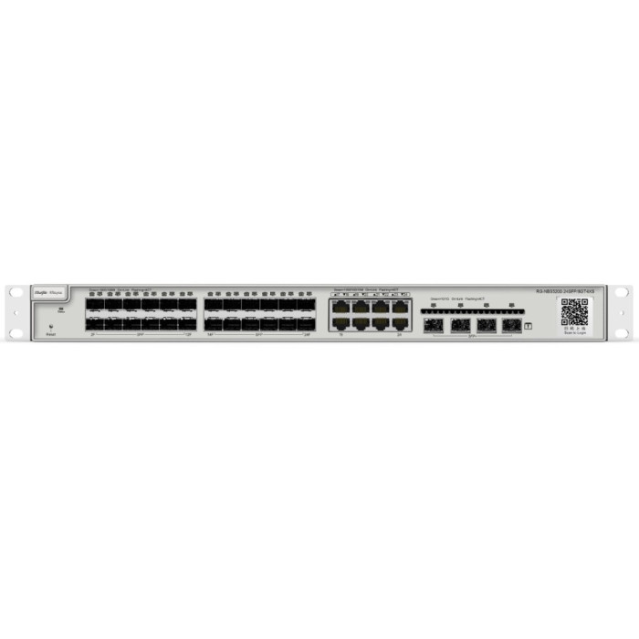 Комутатор 24 порти керований Ruijie Reyee RG-NBS5200-24SFP/8GT4XS L3