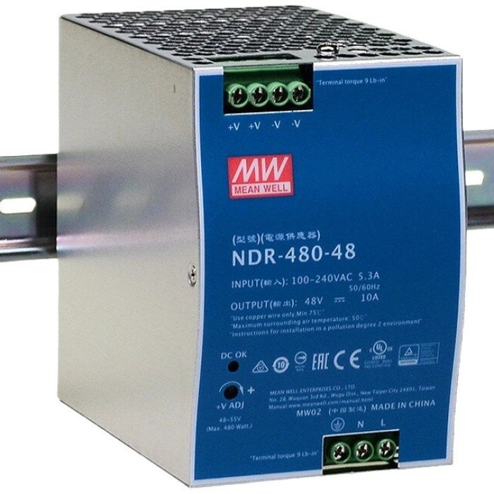 Блок живлення Mean Well NDR-480-48