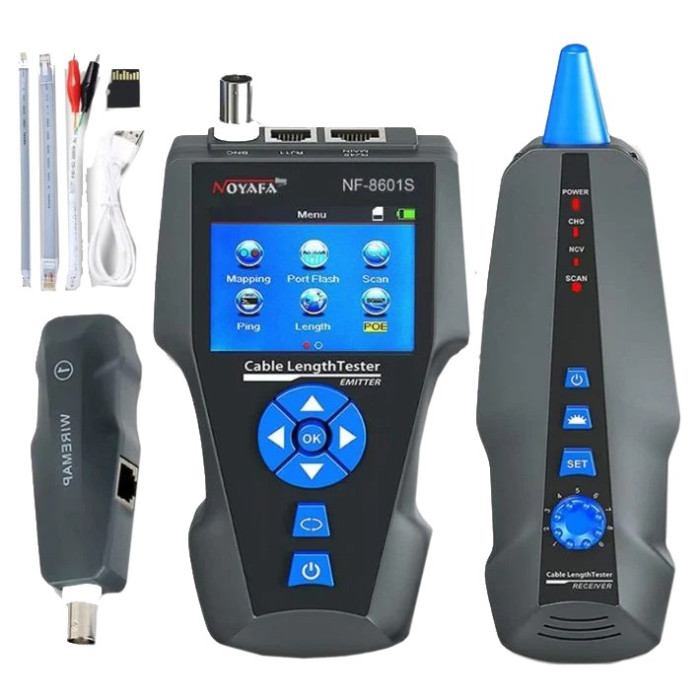 Багатофункціональний кабельний тестер NOYAFA NF-8601S