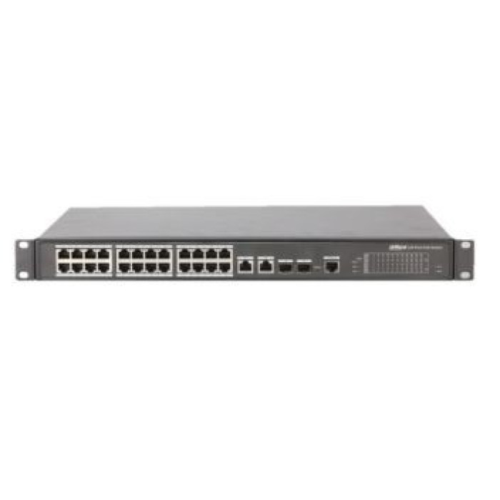 24-портовий керований POE Dahua PFS4226-24ET-240