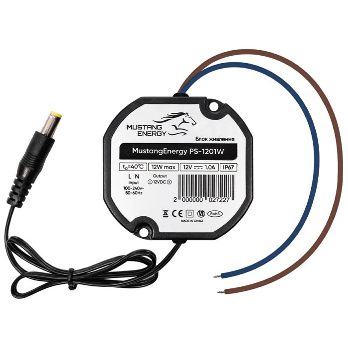 Блок живлення Mustang Energy PS-1201W IP67