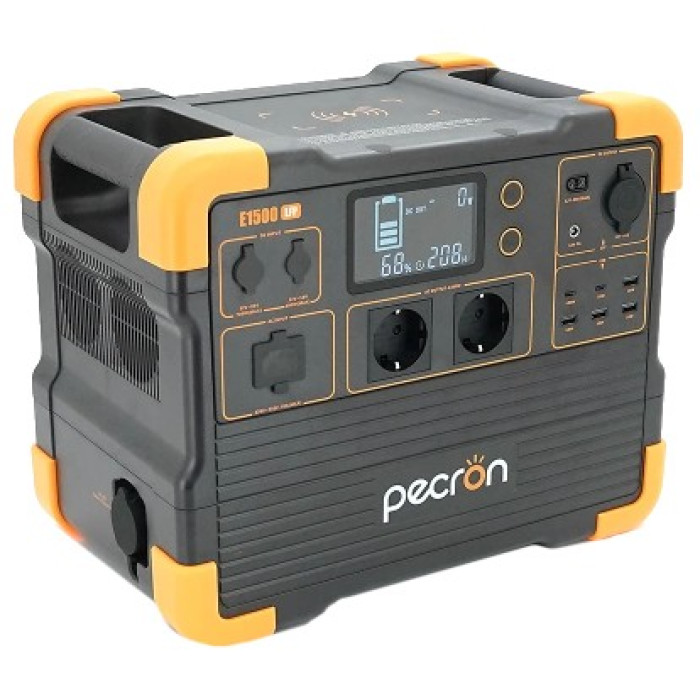 Портативний зарядний пристрій Pecron E1500LFP 1536/2200Wh MPPT VOC 32-95 В