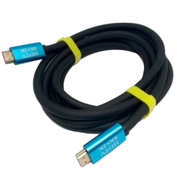 Кабель (3 м.v2.0 4Kx2K Ultra HD) HDMI-HDMI (YT-HDMI(M)/(M)4KV2.0-3.0m) Q80 (19118)