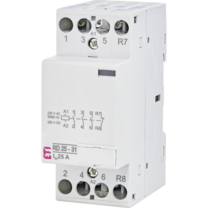 Контактор модульний ETI RA 25-31 230V AC