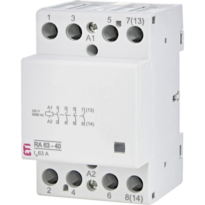 Контактор ETI RA 63-40 230V AC