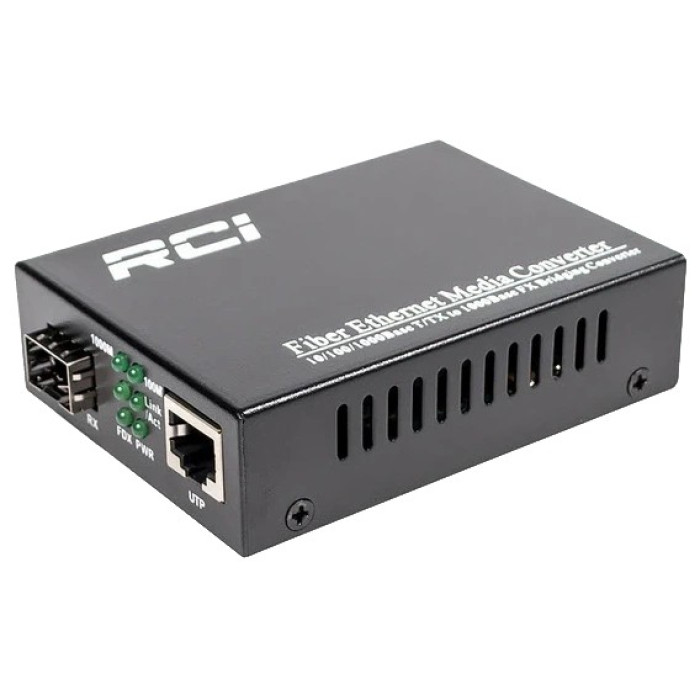 Медіаконвертер RCI RCI300S-G 10/100/1000Base-TX SFP слот