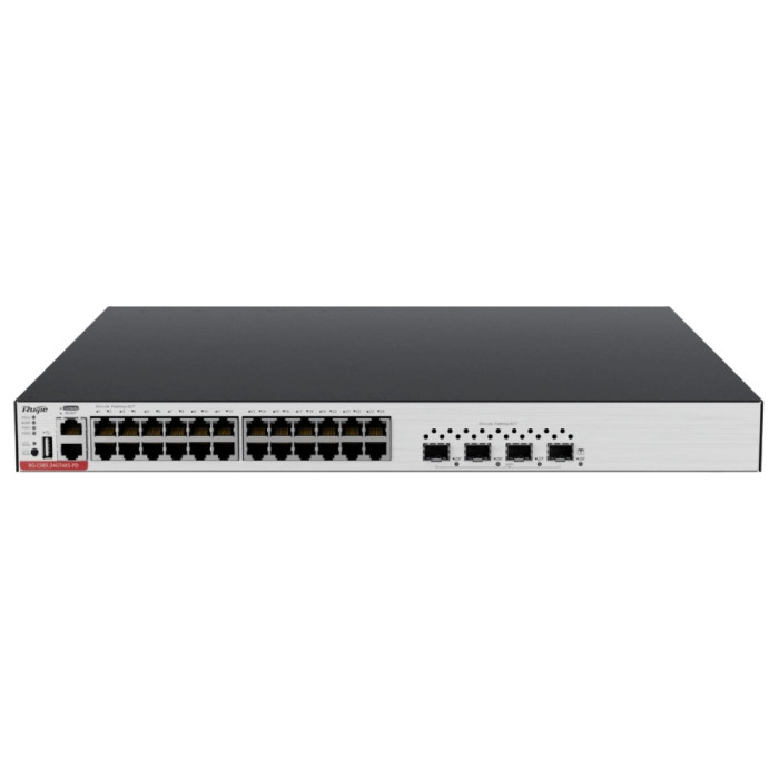 Комутатор 24 порти керований Ruijie RG-CS83-24GT4XS-PD L3 POE