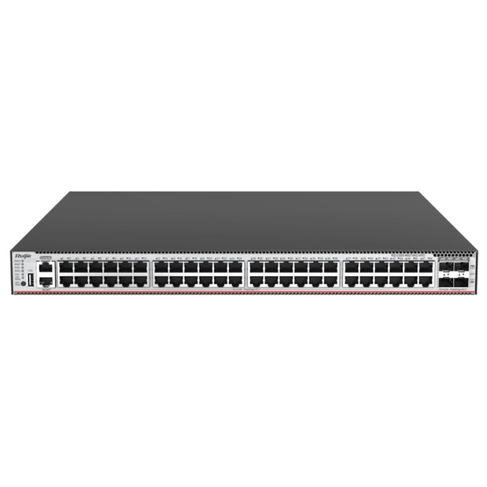 Комутатор 48 портів керований Ruijie RG-CS85-48GT4XS-HPD L3 POE