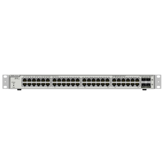 Комутатор 48 портів керований Ruijie Reyee RG-NBS3200-48GT4XS-P L2+ POE