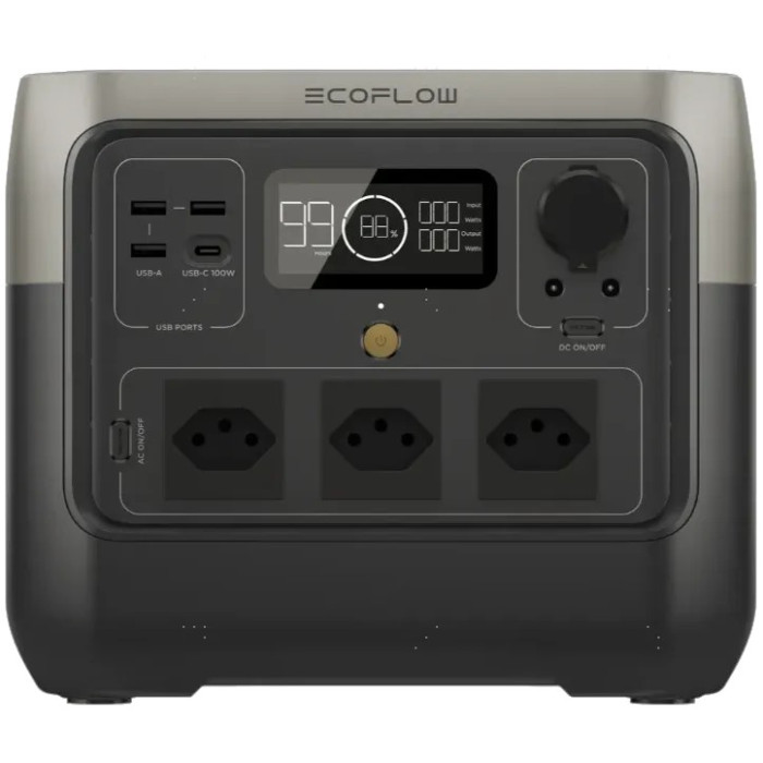 Портативне джерело живлення EcoFlow RIVER 2 PRO Switzerland Version 800Вт